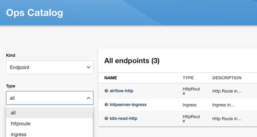 Backstage Endpoints